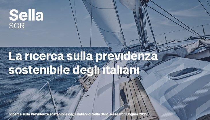 I risultati della ricerca sulla Previdenza di Sella SGR